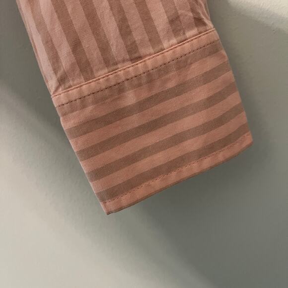 A New Day Women's Coral Long Sleeve Oversized Button Down Shirt - Medium - NWT - Picture 10 of 11